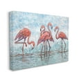 thumbnail image 3 of Stupell Industries Flamingos in Lagoon Impressionist Style Painting Gallery Wrapped Canvas Print Wall Art, Design by Paul Brent, 3 of 7