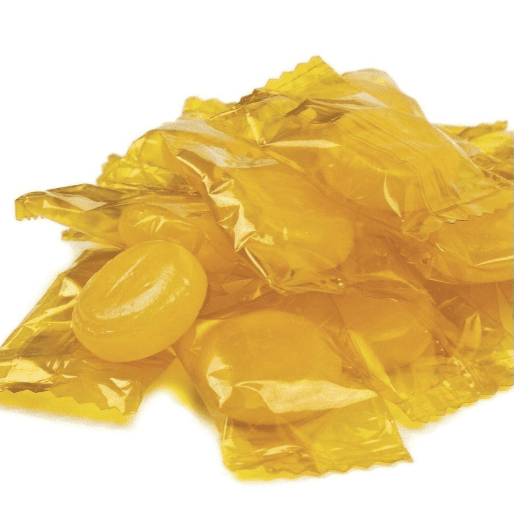 WinCrest Butterscotch Disks - Wrapped Hard Candy - 5 Lb Case