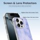 thumbnail image 3 of Funda de TPU Tie Dye para iPhone 16 Pro: ultrafina, a prueba de golpes, antiamarilleo, resistente a arañazos, compatible con carga inalámbrica, agarre mejorado, estilo transparente., 3 of 7