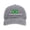 Grey, variant on Brazil Flag Printed Baseball Cap for Women Men Vintage Washable Cotton Football Supporters Soccer Hat