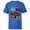 Royal, variant on Marvel Studios X-Men ’97 Cyclops Optic Blast Action Panels- Short Sleeve T-Shirt for Kids - Customized-White