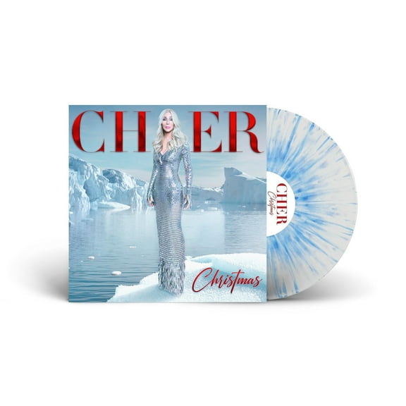 Cher - Christmas [Blue & White Splatter and alternative cover] Music & Performance - Vinyl