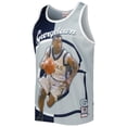 thumbnail image 2 of Men's Mitchell & Ness Allen Iverson Navy/Gray Georgetown Hoyas Sublimated Player Tank Top, 2 of 3