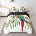 thumbnail image 2 of YST, Cartoon Parrot, Comforter Set, Cute Animal, 7-Piece, Wildlife, Queen, 2 of 4