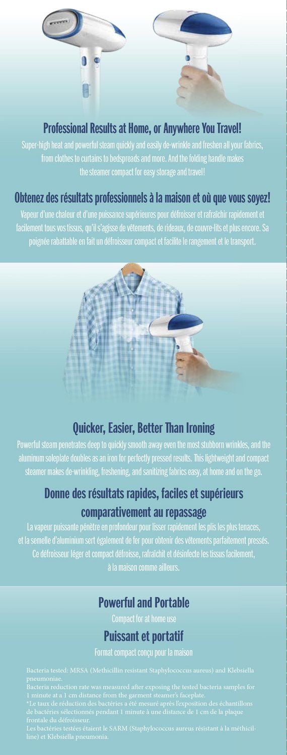 Folding Garment Steamer