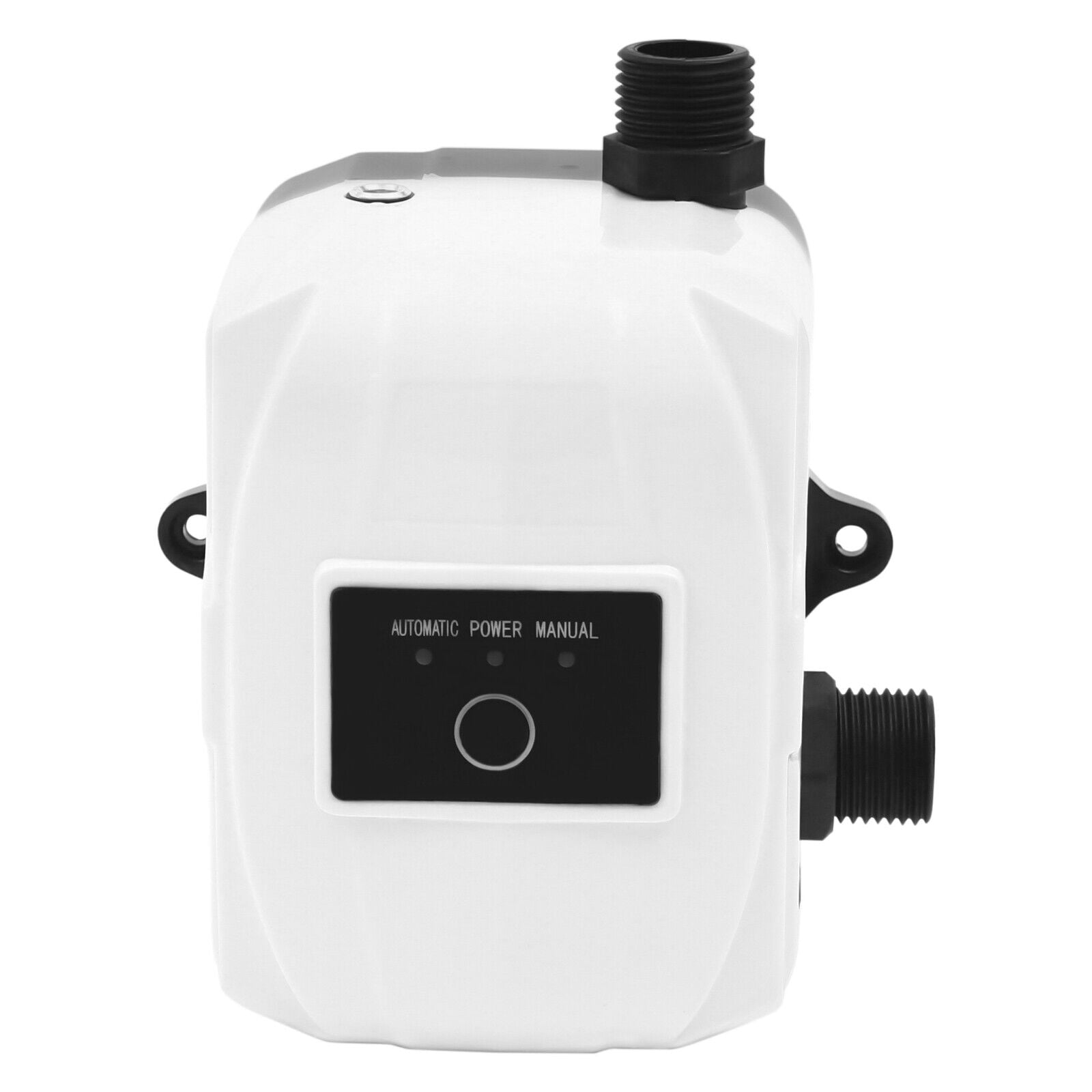 Pressure Booster Pump Mini Booster Pump W/ Water Pipe Screws Power Cord, 24V 150W 80-90℃ 7gal, White