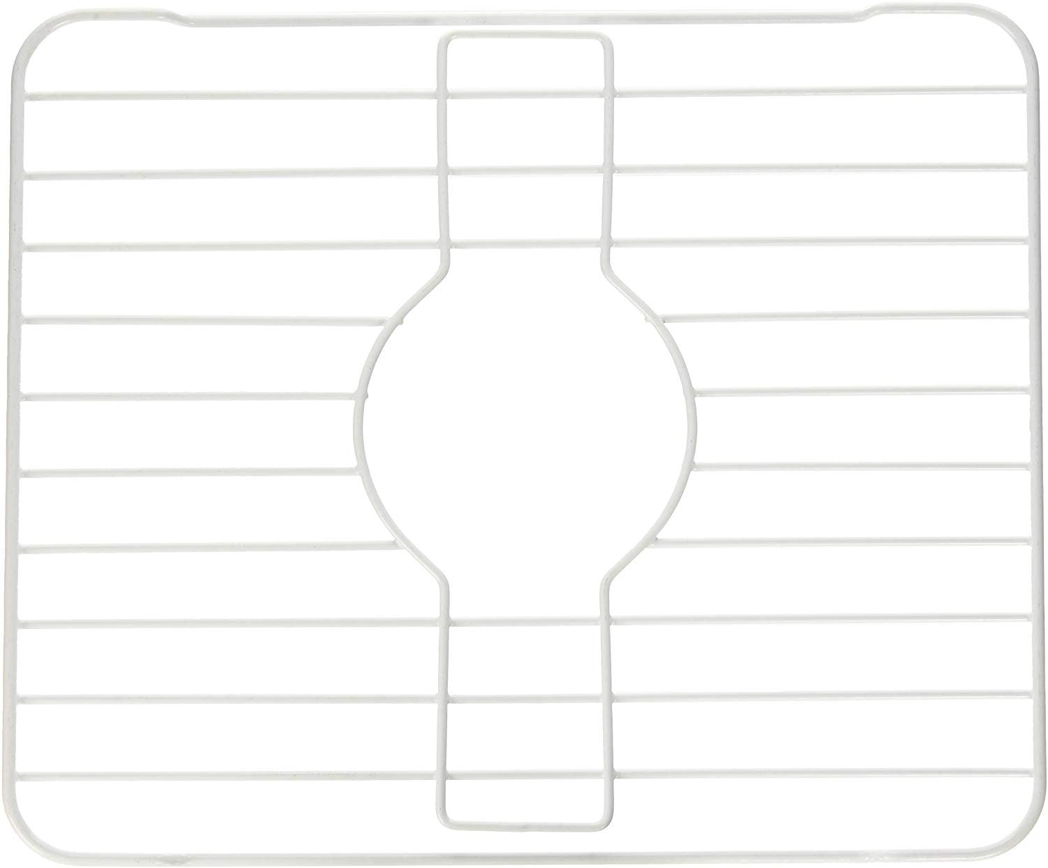 Rubbermaid Antimicrobial Sink Rack, Small, White