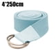 thumbnail image 2 of Correa de yoga con hebilla de anilla en D ajustable: para estiramiento diario, yoga, pilates y fitness, 2 of 5