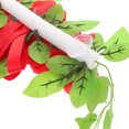 thumbnail image 3 of HEATSHAKING 1Set Red Simulation Flower Wedding Car Decoration Flowers for Brides 29.1X5.9X3.1in, 3 of 8