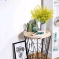 thumbnail image 3 of Bienvenido 4pcs Künstliche Blumen Schleierkraut Kunstblumen Deko Plastikblumen Klein Unechte Blumen für Hochzeit Balkon Garten Innen Au?enbereich Vase Blumenkasten Weihnachten Dekoration Gelb, 3 of 7