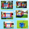 thumbnail image 4 of Casa inflable Baralir con piscina de bolas para niños de 3 a 6 años, 4 of 7
