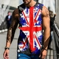 thumbnail image 2 of Sngxgn Men's Workout Tank Top Casual Soft Sleeveless Gym Shirts Bodybuilding Tee(Red,L), 2 of 5