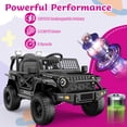 thumbnail image 2 of HHVEL 12V 7AH Ride on Toys for kids, Ride on Cars with Remote Control ,2x35W Motors, 3.5MPH Max Speed, Music Player, 2 of 9