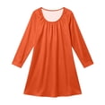 thumbnail image 7 of JAJAHO Girls Nightgowns Long Sleeve Sleepwear Soft Princess Pajama Dress Sizes 5-15Y, 7 of 7