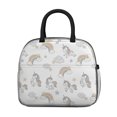 thumbnail image 2 of Unicorn and Cloud White Pattern Insulated Leakproof Lunch Box for Work, Lunch Bag for Women Men, Loncheras Para Mujer for Beach Travel Picnic Camping, 2 of 6