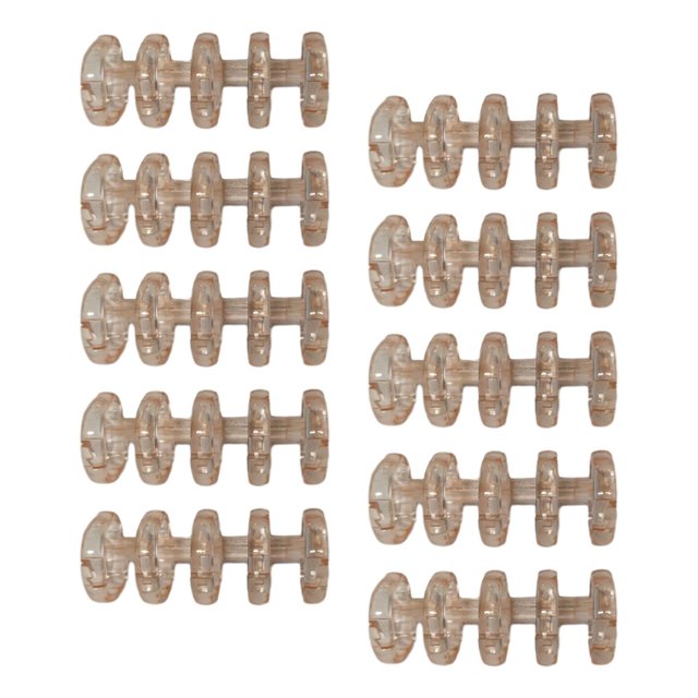 10x 5 Anillos De Carpeta De Hojas Sueltas Extraíbles Para Calendario De Oficina Papelería Rosa