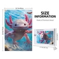 thumbnail image 4 of Disketp Cute Underwater Axolotl Custom Puzzle Personalized Puzzles 1000 Pieces, Customized Picture Puzzle for Adult and Teens((29.5×19.7in, Vertical), 4 of 9