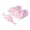Light Pink, variant on Luvior Newborn Baby Shoes With Hair Band Fashion Soft Soled Newborn Shoes Versatile Dress Flower Shoes Newborn Shoes Fashionable Footwear, 0-6 Months