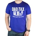 thumbnail image 3 of Dad Tax Shirt for Men Funny Dad Joke Making Sure It's Not Poison Food Graphic T-Shirt Vintage Royal Shirt Adult Medium, 3 of 5