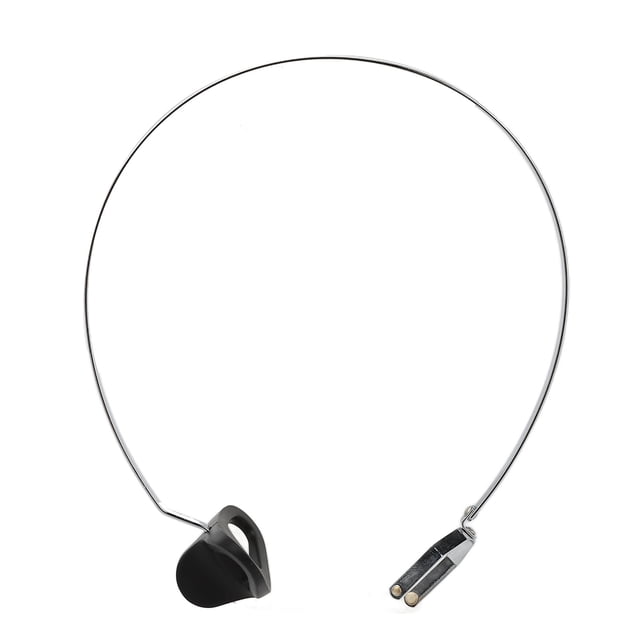 Audiometer Headband, Bone Conduction Earphone Headband Multi Purpose Stainless Steel For 3 Pin Earphone