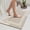 A- Beige, variant on Non Slip Bath Mat Bathroom Rugs, Soft Jute-Like Ultra Thin Bath Mats, Rubber Backing Super Absorbent Quick Dry Bath Rug Shower Mat Fit Under Door Bathroom Floor, Machine Was, Gray 16" x 24"
