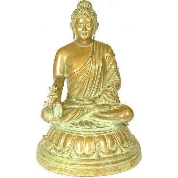 Medicine Buddha - Brass Statue