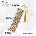 thumbnail image 3 of Kdxio Cute Cat Print Metal Tassel Bookmarks,Perfect Gift for Art Lovers and Bookworms Metal Bookmarks for Women, 3 of 8