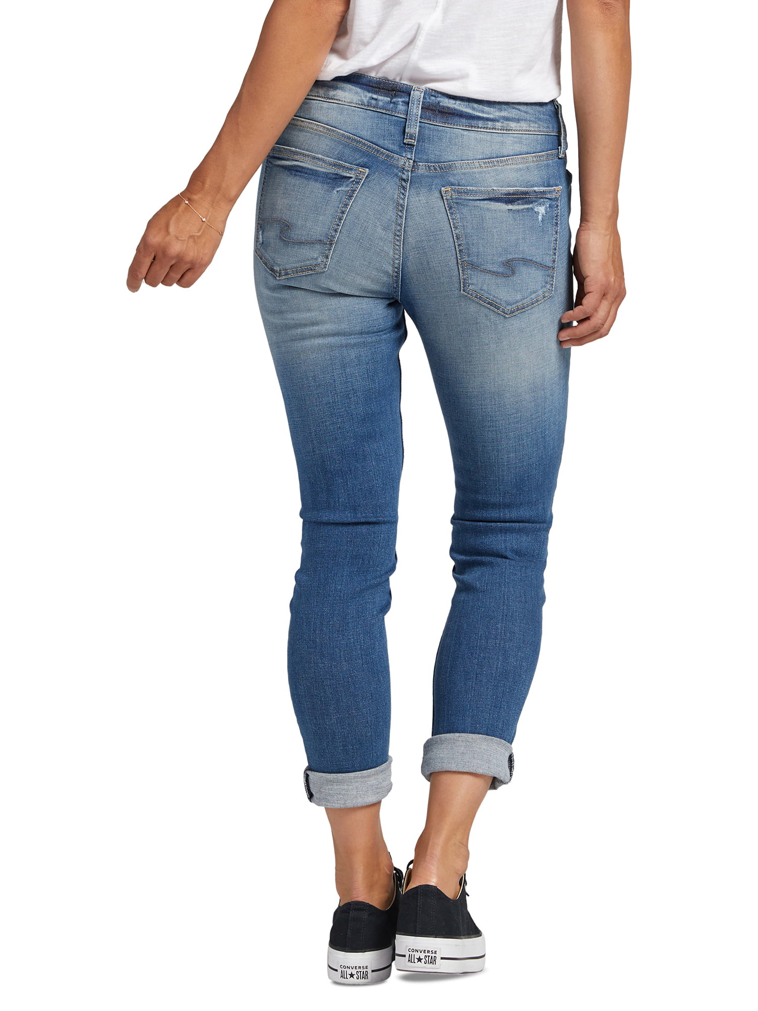 Camii Mia Womens Fleece Lined Jeans Winter Warm Slim Fit Jeggings 33x29