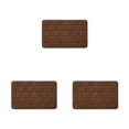 thumbnail image 1 of Maytalsory Quick-drying Bathroom Rugs Exquisite Crafted For Easy Cleaning Toilet Rugs Bath Mat Carpets Coffee 3PCS, 1 of 6