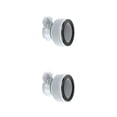 thumbnail image 1 of kurtrusly Swimming Pool Hose Adapter with Thread Replacement Portable Pools Pipe Converter Conversion Connector Accessory Show as Picture 2Set, 1 of 6