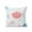 Aqua, variant on 1 Pack Outdoor Throw Pillow, Teal Red Coastal Nautical Waterproof Pillow with Insert Included, Beach Sea Turtle Ocean Coral Starfish Decorative Accent Cushion Sofa Pillows for Patio Porch, 16 x 16 In