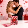 thumbnail image 4 of Couples Conversation Cards, Relationship Date Night Card Game for Deep Connections, Meaningful Discussion Prompts for Partners, Party Card Set, red, 4 of 6