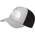 thumbnail image 1 of Gorra de camionero con el logotipo de THE NORTH FACE, fusilado, gris reciclado, 1 of 2