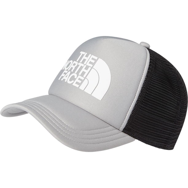 Gorra de camionero con el logotipo de THE NORTH FACE, fusilado, gris reciclado
