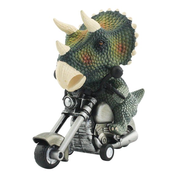 Simulation Dinosaur Toy Car Dinosaur Motorcycle Model Toys Motorcycle 12x6x10.5cm
