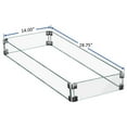 thumbnail image 5 of Hiland Clear Tempered Glass Wind Screen - 28.75" x 14", 5 of 6