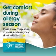 Ayr Saline Nasal Rinse Kit 100 Count
