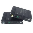 thumbnail image 1 of 1080P HDMI KVM Fiber Extender Video Resolution Up to 2K@60Hz HDMI to Fiber Converter Transmission Distance Up to 20km 4.25Gbps Support USB Mouse Keyboard RS232 GPIO Signal Bidirectional Stereo Audio, 1 of 3