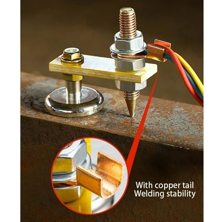 

YFKFYTG Clearance Sales Today Deals Prime Tools & Home Improvement Magnetic Welding Ground Clamp Small Magnetic Welding Ground Clamp