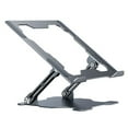 thumbnail image 1 of Laptop Stand Adjustable Stable Tabletop Supporting Shelf Home Office Use Aluminum Alloy Desktop Holder with Cooling Design, 1 of 9