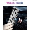 thumbnail image 3 of for Galaxy A11 Case,Samsung A11 Case,with HD Screen Protector,[Military Grade] Ring Car Mount Kickstand Hybrid Hard PC Soft TPU Shockproof Protective Case for Samsung Galaxy A11 (Silver), 3 of 14