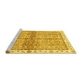 thumbnail image 2 of Ahgly Company Machine Washable Indoor Rectangle Oriental Yellow Traditional Area Rugs, 8' x 10', 2 of 4