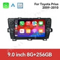 thumbnail image 3 of ZWNAV 9 inch Android 13 Car Radio For Toyota Prius 2009-2010 Wireless CarPlay GPS Navigation Multimedia Player Bluetooth, 3 of 15