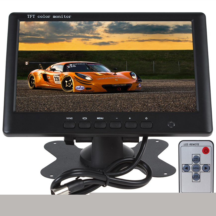 iMeshbean 7" TFT LCD Monitor Car Rear View System Backup Reverse Camera Night Vision Kit