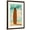 Brown Frame, variant on Art.com LBI, New Jersey - Life is a Beautiful Ride - Surfboard - Letterpress Art Print by Lantern Press, White Frame Wall Art, 21" x 29"