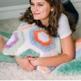 thumbnail image 6 of LoRan Latch-Stitch Pillow Kit DIY, 16" x 16", Hexi Design, 6 of 6