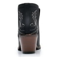thumbnail image 5 of Apakowa Women’s Embroidery Western Ankle Cowgirl Boots, 5 of 8