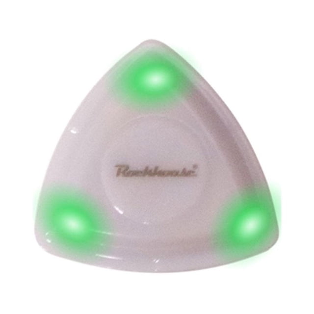 Winkeabuy LED Luminous Guitar Pick - ABS Electric Guitar Picks With Three-Color Options (White/Green Light