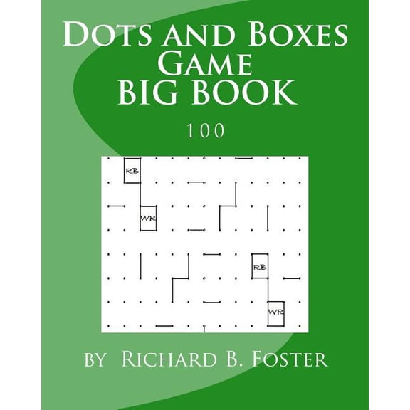 Dots and Boxes Game BIG BOOK: 100