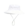 thumbnail image 6 of Fancifize Infant UPF 50+ Bucket Hat (0-6Y) - Adjustable Chin Strap Sun Hat with Windproof Drawstring for Outdoor Protection, 6 of 9